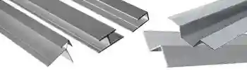 Aluminiumprofile für Unterkonstruktionen von Fassadenverkleidungen mit Fassadenplatten