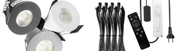LED-Einbauspots für Überdachungen & Terrassendächer