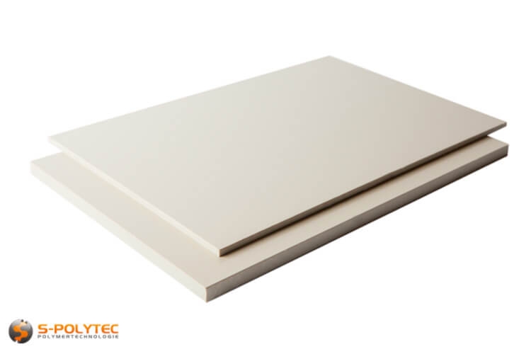Kunststoffplatten PP Polypropylen  Kunststoff Platten 120x90cm grau 