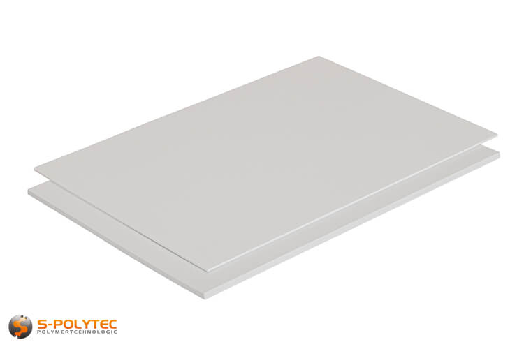 Polystyrolplatte weiß 495 x 1000 x 6,0 mm Stärke Kunststoff Platte Plastik 6mm 