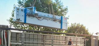 Neue Holzma Plattensäge