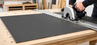 HPL Platten schneiden – sägen, fräsen und saubere Kanten herstellen