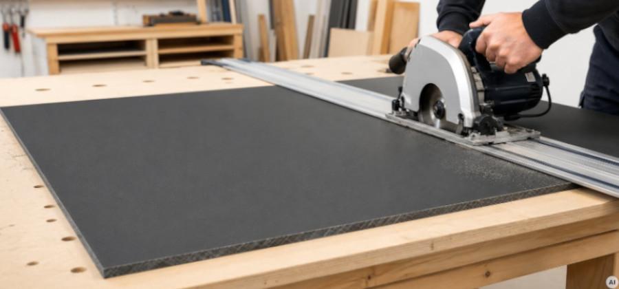 HPL Platten schneiden – sägen, fräsen und saubere Kanten herstellen