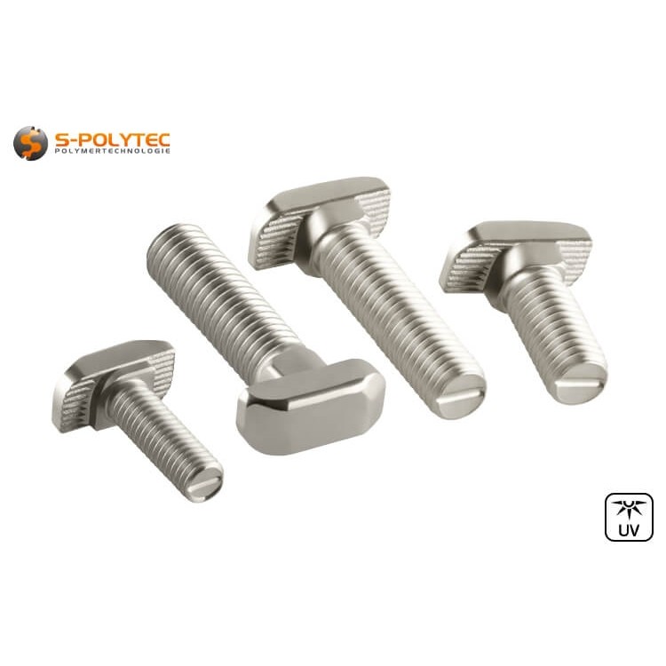 Hammerschraube mit Außengewinde für Konstruktionsprofile aus Aluminium in vielen verschiedenen Größen zu Bestpreisen