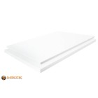 PTFE weiß als Standardplatte 600mm x 600mm von 5mm - 60mm Stärke