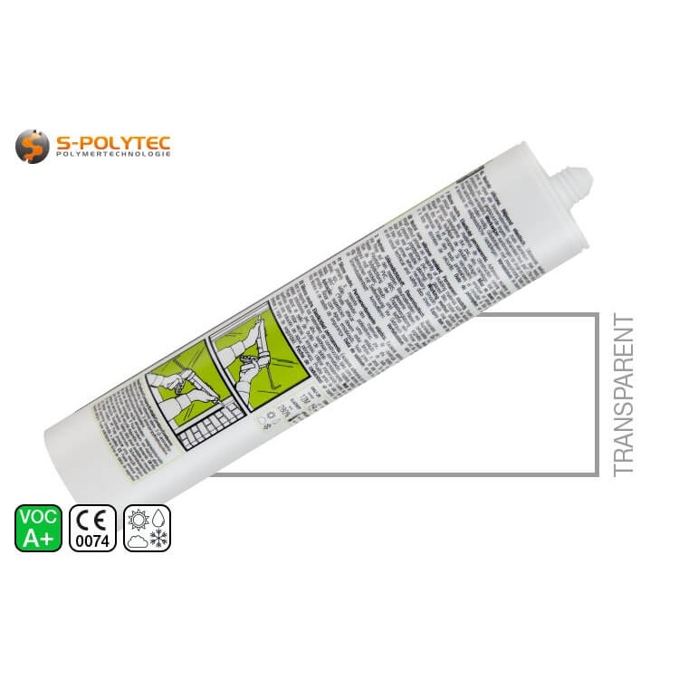 Professionelles Silikon Parasiliko AM-85-1 T farblos transparent