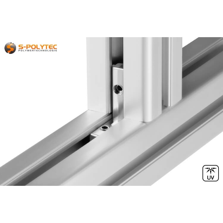 Die Montage zur Profilverbindung über Innen oder Außenecken erfolgt mit den mitgelieferten Madenschrauben