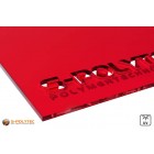 Acrylglas Rot gelasert