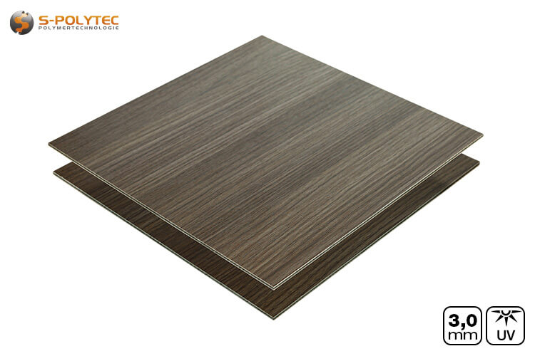 Alu Verbundplatten mit einseitig matter / glänzender Oberfläche