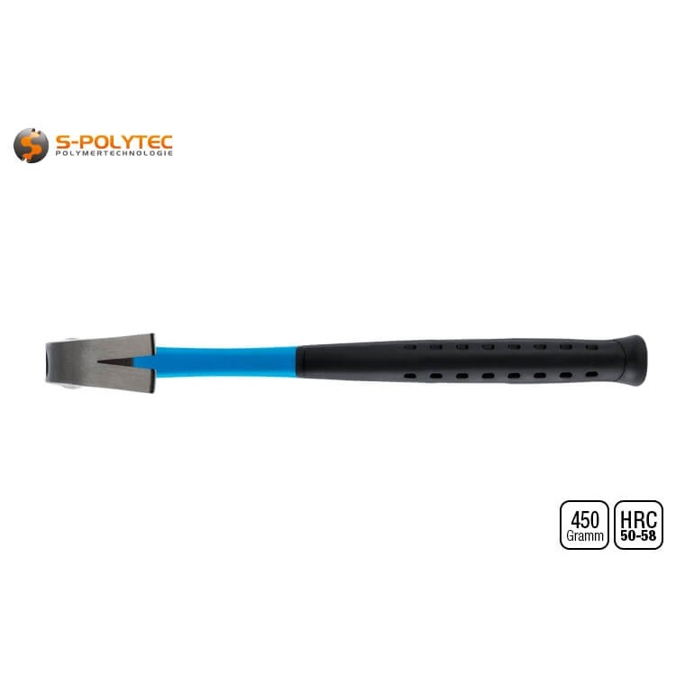 Der Klauenhammer verdankt seinen Namen der breiten gespaltenen Finne, die an Klauen erinnert