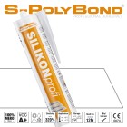 S-Polybond SILIKONprofi Alkoxy-Silikon Transparent (farblos)