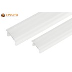 Die passenden Abdeckleisten aus PVC (opal) für Alu Konstruktionsprofile Nut 6 und 8 direkt dazu kaufen