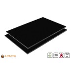 Die passenden HPL Schwarz RAL 9005 auf Maß direkt dazu kaufen