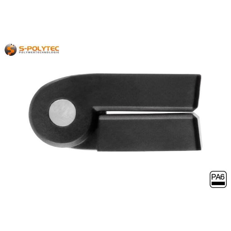 Die passenden Senkkopfschrauben und Nutensteine zur Montage an Konstruktionsprofilen sind optional erhältlich