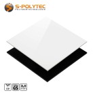 Acrylglas GS opak (blickdicht) in schwarz oder weiß im millimetergenauen Zuschnitt bereits ab 30mm x 30mm