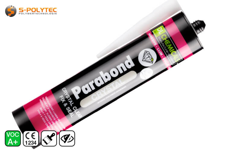 MS-Polymer Parabond Crystal - farbloser Kunststoffklebstoff und Dichtstoff