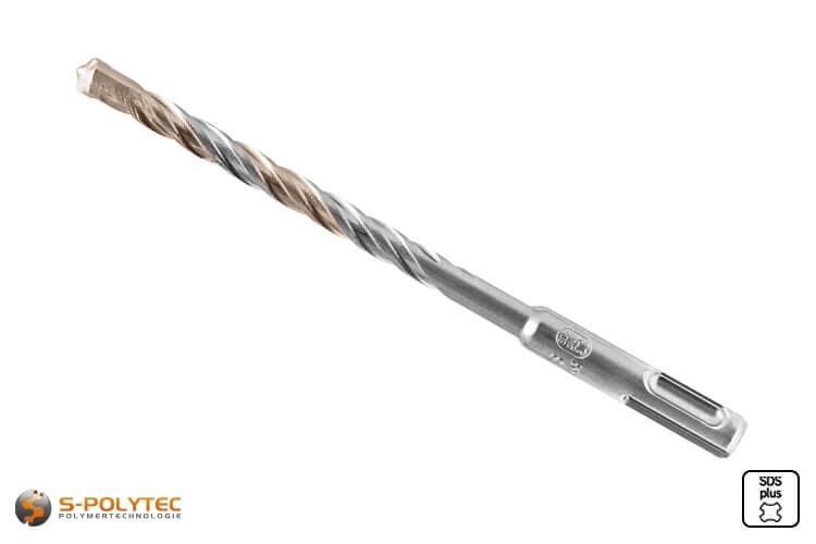 mit ergonomischer Wendel SDS Bohrer 10mm x 460mm mit SDS Plus Aufnahme 