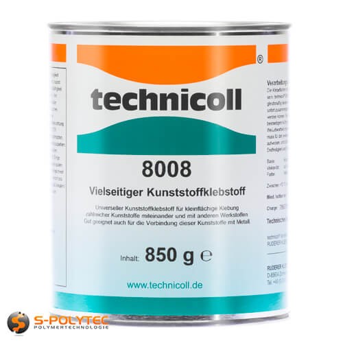 Universeller Kunststoffklebstoff Technicoll 8008 850gramm Dose