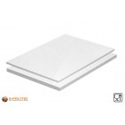 Polypropylen Platten (PP-H) weiß (ähnlich RAL9016) in Stärken von 10mm - 20mm als Standardplatte im Format 2x1 Meter