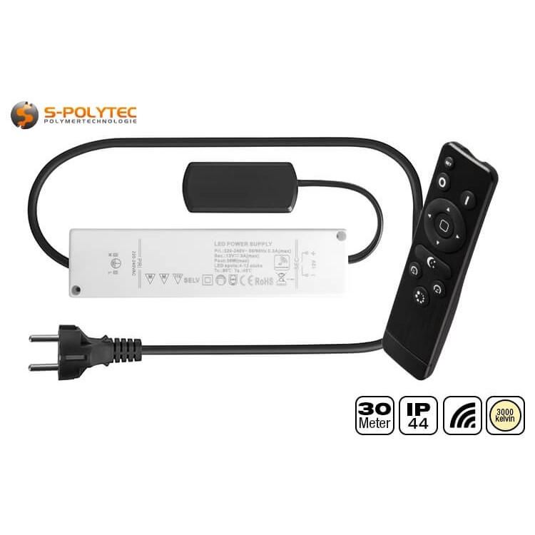 Die 12V Einbauspots mit lackiertem Aluminiumgehäuse in Schutzklasse IP65 ist für den Außenbereich geeignet