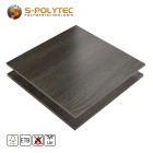 HPL Platte Holzoptik schwer entflammbar mit ETB Absturzsicherung in 6mm