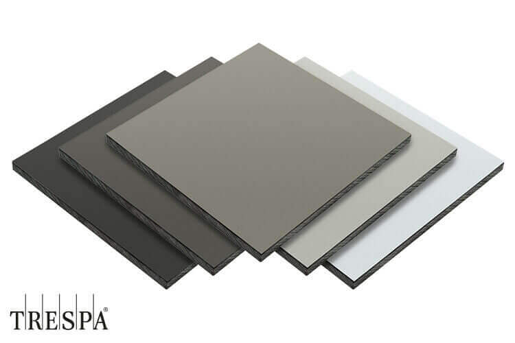 Die HPL Platten von Trespa® sind schwerentflammbar und verfügen über eine Bauartgenehmigung für Fassadensysteme 