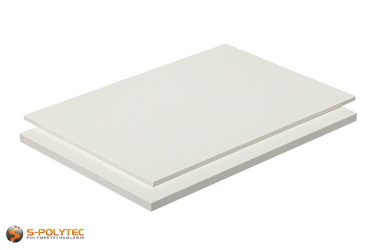 ABS Platten Weiß nach Maß - Preis je Quadratmeter ✓ Zuschnitt ab 30x30mm ✓