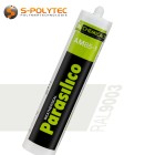 Silikon Parasilico AM-85-1 T in Weiß RAL 9003