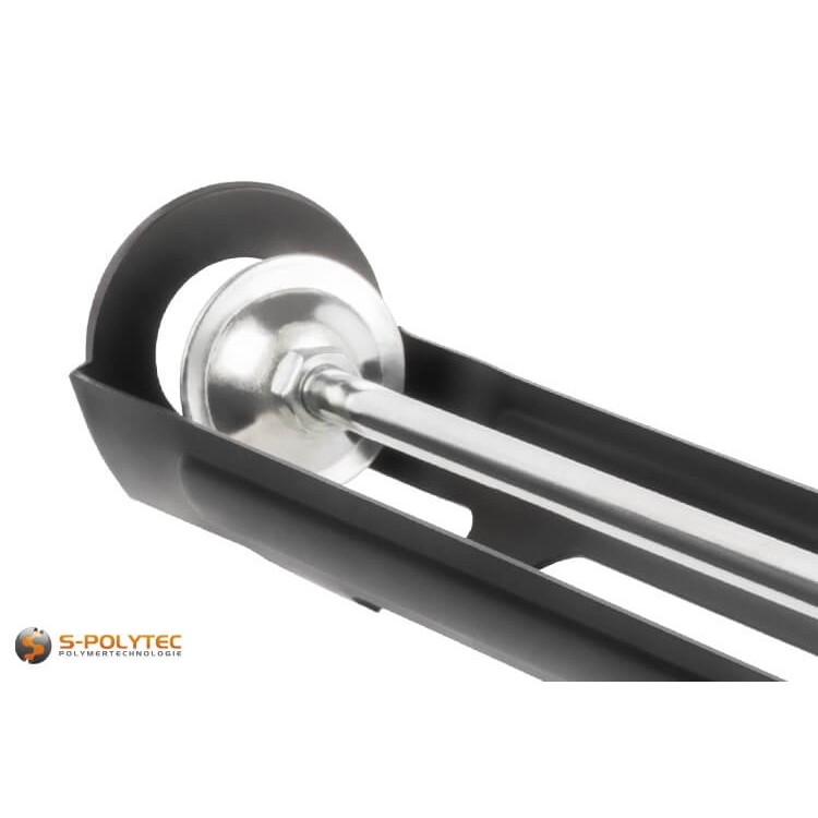 Die FOME Flex Black Edition Kartuschenpistole verfügt über einen stufenlosen Vorschub