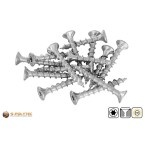 Die passenden fischer Spanplattenschrauben Ø 6,0mm (Senkkopf, Vollgewinde, TX30) direkt dazu kaufen