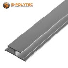 Wir bieten die silbernen H-Profile aus eloxiertem Alu zum Kantenverbindung wahlweise in 2000mm Länge, 1000mm Länge oder im Zuschnitt an