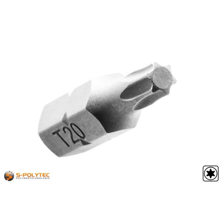 TORX-Bits in verschiedenen Größen für unsere HPL-Schrauben, Balkonschrauben oder Dübelschrauben