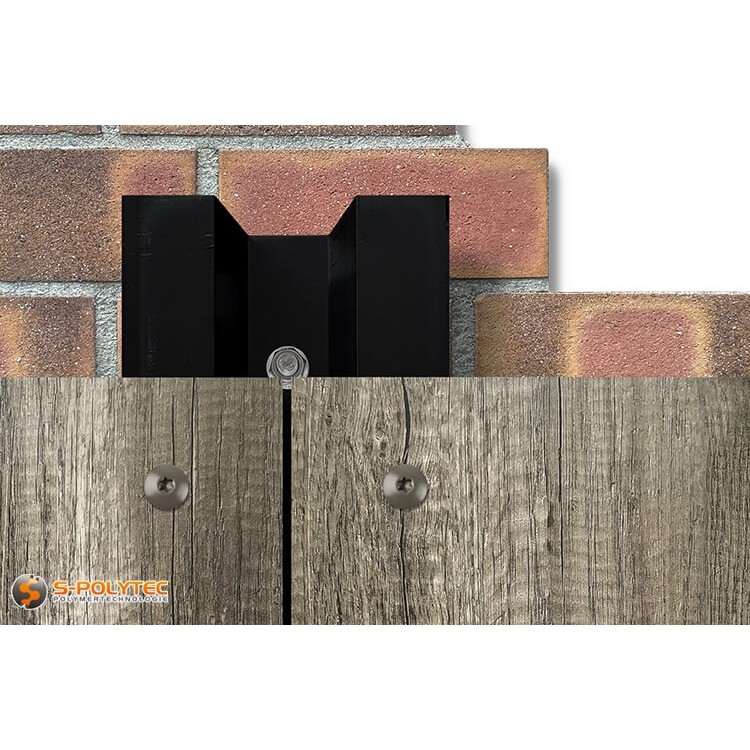 Aluminium Unterkonstruktion für HPL Platten an der Fassade