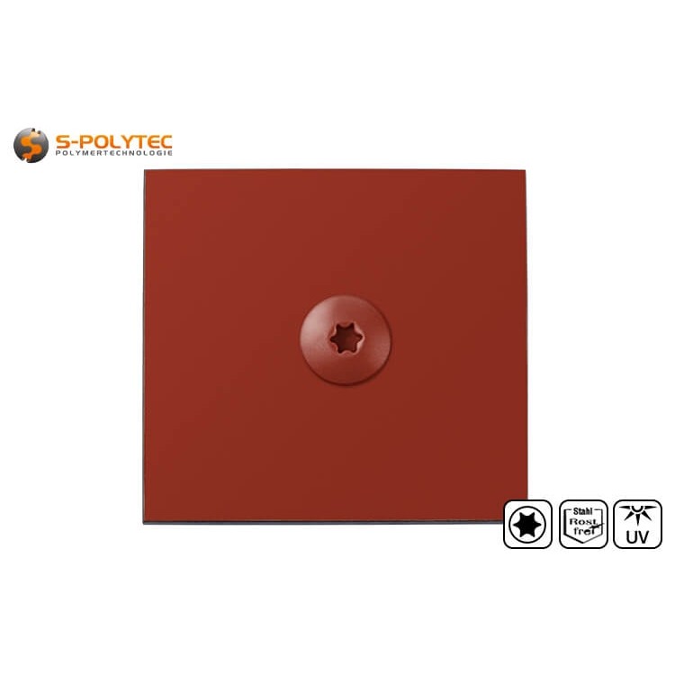 Die Fassadenschrauben verfügen über eine CE-Kennzeichnung und sind für eine Montage auf Unterkonstruktionen aus Holz geeignet