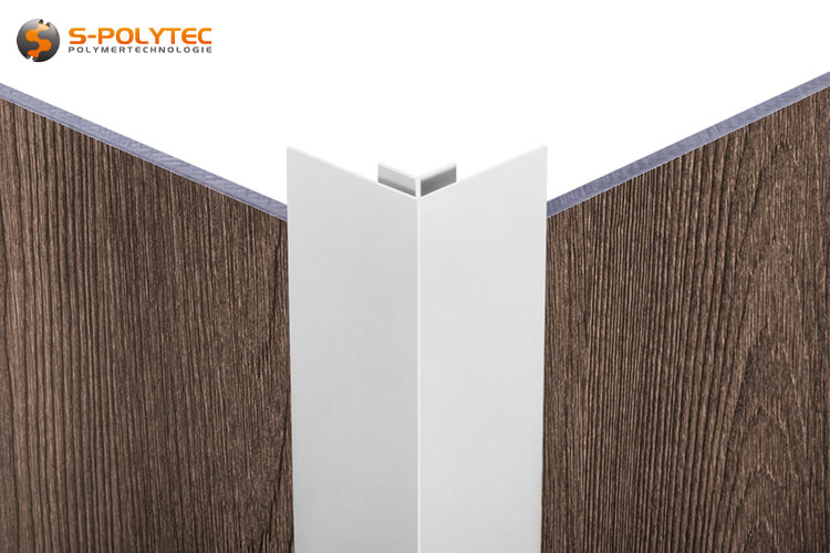 Die optischen Profile werden überwiegend für Fassadenverkleidungen mit HPL-, Faserzement- oder Aluverbundplatten eingesetzt.