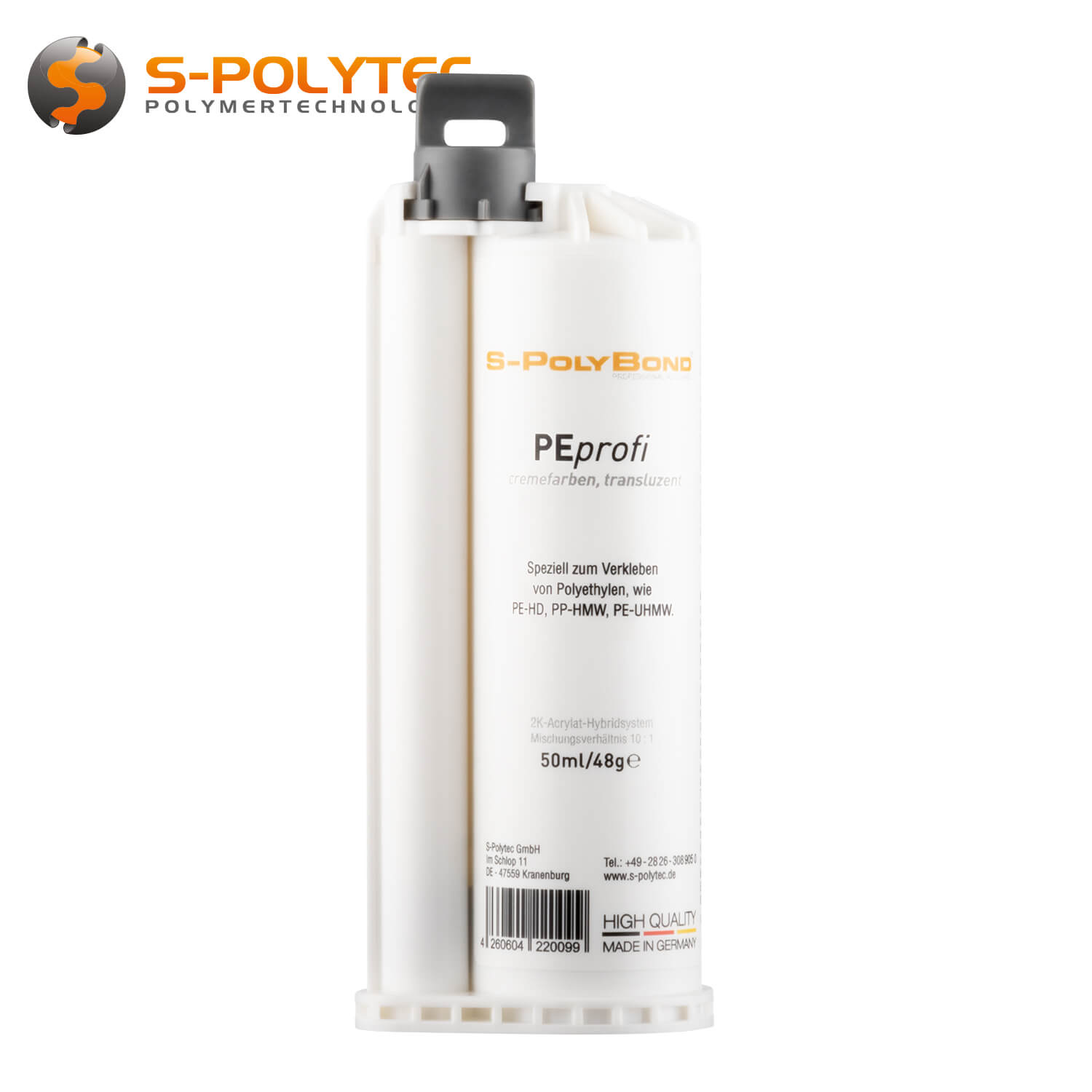 Polyethylen Kleber - PEprofi 50ml zum Kleben von PE-HD, PE-HMW und PE-UHMW