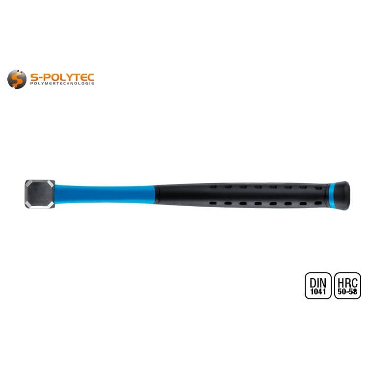 Sowohl Bahn und Finne sind speziell gehärtet und weisen einen Härtegrad von 50-58HRC auf