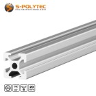 Unsere silbernen Konstruktionsprofile 20x20 Nut 6 sind kompatibel mit I-Typ Systemprofilen