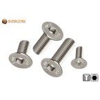 Die passenden Senkkopfschrauben M4–M8 direkt dazu kaufen