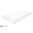 PTFE weiß als Standardplatte 2000mm x 1000mm von 2mm - 20mm Stärke