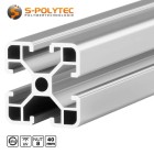 Unsere Konstruktionsprofile 20x20 Nut 6 in Silber sind kompatibel mit item®-Systemprofilen