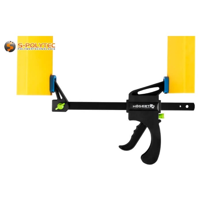 Die blauen Schutzkappen aus Polyethylen sind ideal für weiche und empfindliche Werkstoff-Oberflächen