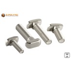 Die passenden Hammerschrauben für Alu Konstruktionsprofile M6 & M8 direkt dazu kaufen