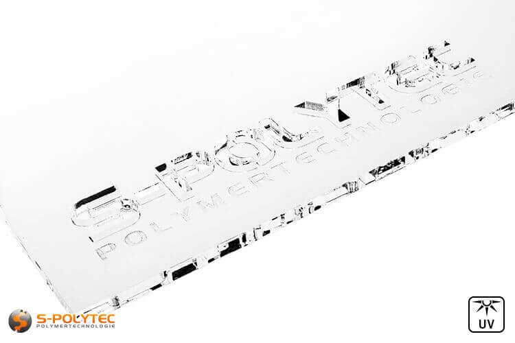 Individuelle Laserzuschnitte aus transparentem Acrylglas