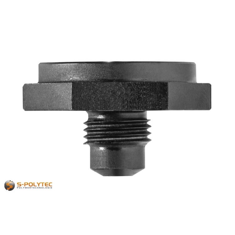 Das Sonderlehren-Mundstück HPL16 verfügt über eine M10 Gewindeaufnahme und ist mit allen gängigen Nietzangen kompatibel