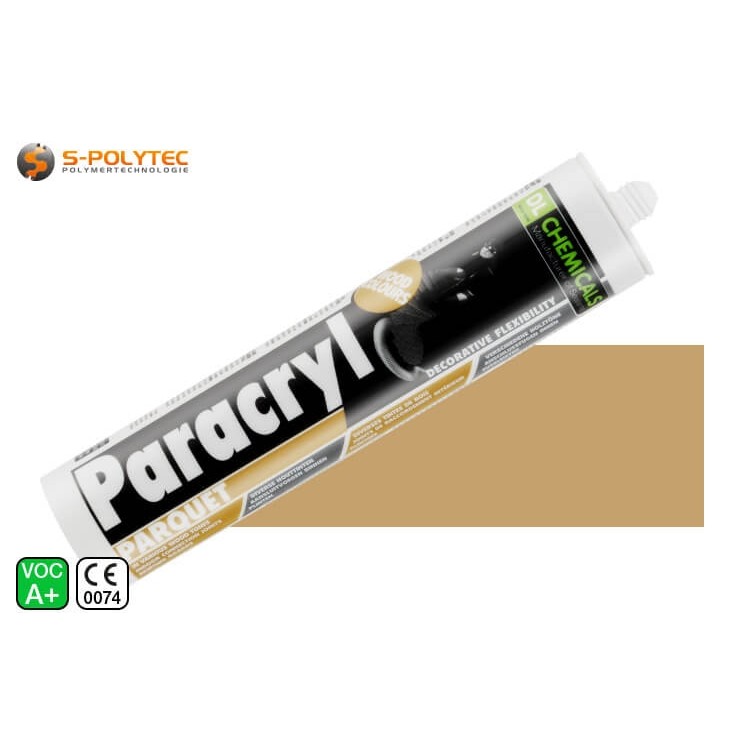 Paracryl Parquet Buche 310ml - Parkett-Acryl für Buchenholz – Ideal für Holzböden, Dielen, Parkett, Sockelleisten, Laminat und Kork