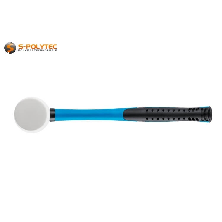 Die robuste, schwarze Gummimischung ist härter und perfekt für kraftvolle Schläge geeignet