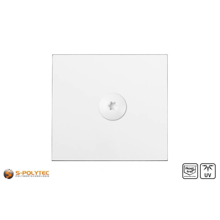 HPL Fassadeschraube 5,5 x 35mm in Reinweiß