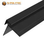 Die anthrazitgrauen Eckprofile aus Aluminium sind zur Plattenverbindung mit 3mm, 6mm oder 8mm Stärke um Außenecken geeignet