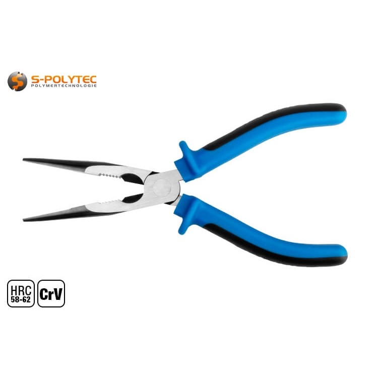 Der Griff aus thermoplastischem Elastomer ist ergonomisch geformt und für bestmögliche Griffigkeit